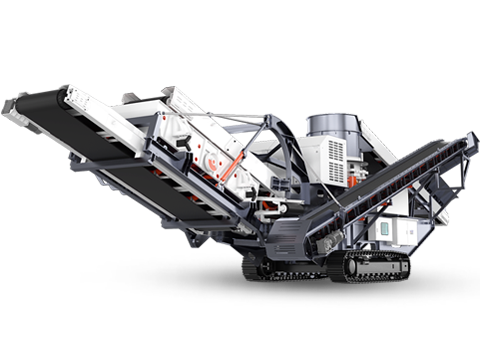 Crawler type fine crushing mobile crushing station